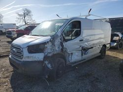 Salvage cars for sale from Copart Davison, MI: 2015 Ford Transit T-250