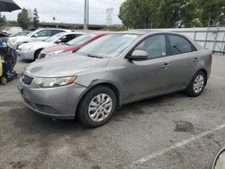 Vehiculos salvage en venta de Copart Rancho Cucamonga, CA: 2013 KIA Forte EX