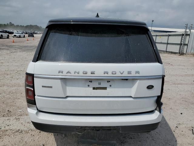 2018 Land Rover Range Rover Supercharged