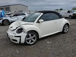 Volkswagen Vehiculos salvage en venta: 2007 Volkswagen New Beetle Triple White
