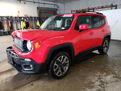 Jeep Renegade salvage cars for sale: 2017 Jeep Renegade Latitude