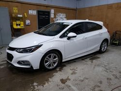 2017 Chevrolet Cruze LT en venta en Kincheloe, MI