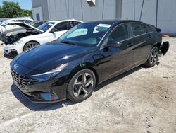 Salvage cars for sale from Copart Apopka, FL: 2022 Hyundai Elantra Limited