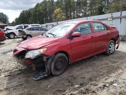 Toyota Vehiculos salvage en venta: 2010 Toyota Corolla Base