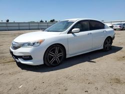 Salvage cars for sale from Copart Bakersfield, CA: 2017 Honda Accord Sport Special Edition