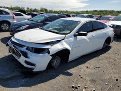 Chevrolet salvage cars for sale: 2016 Chevrolet Malibu LS