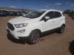 2019 Ford Ecosport Titanium en venta en Colorado Springs, CO
