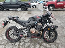 Honda CBR Cycle salvage cars for sale: 2020 Honda CBR500 R