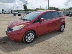 Vehiculos salvage en venta de Copart Miami, FL: 2014 Nissan Versa Note S