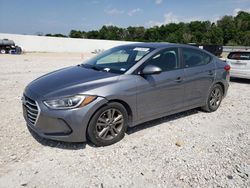 Salvage cars for sale from Copart New Braunfels, TX: 2018 Hyundai Elantra SEL