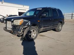 Salvage cars for sale from Copart Farr West, UT: 2006 Honda Pilot EX
