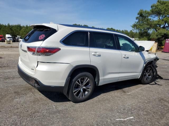 2016 Toyota Highlander XLE