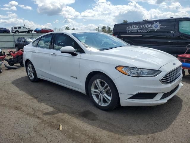 2018 Ford Fusion S Hybrid