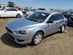 Mitsubishi Lancer salvage cars for sale: 2009 Mitsubishi Lancer DE