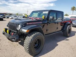 Jeep salvage cars for sale: 2021 Jeep Gladiator Mojave