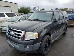 Salvage cars for sale from Copart Woodburn, OR: 2007 Ford Expedition EL XLT