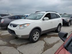 Vehiculos salvage en venta de Copart Grand Prairie, TX: 2012 Hyundai Veracruz GLS