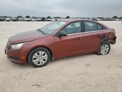 Chevrolet salvage cars for sale: 2012 Chevrolet Cruze LS