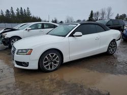 Salvage cars for sale from Copart Ontario Auction, ON: 2010 Audi A5 Premium Plus