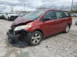 Salvage cars for sale from Copart Hartford City, IN: 2013 Toyota Sienna