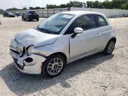 Salvage cars for sale from Copart New Braunfels, TX: 2013 Fiat 500 POP