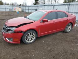 Ford salvage cars for sale: 2010 Ford Fusion SEL