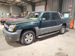 Salvage cars for sale from Copart West Mifflin, PA: 2002 Chevrolet Avalanche K1500