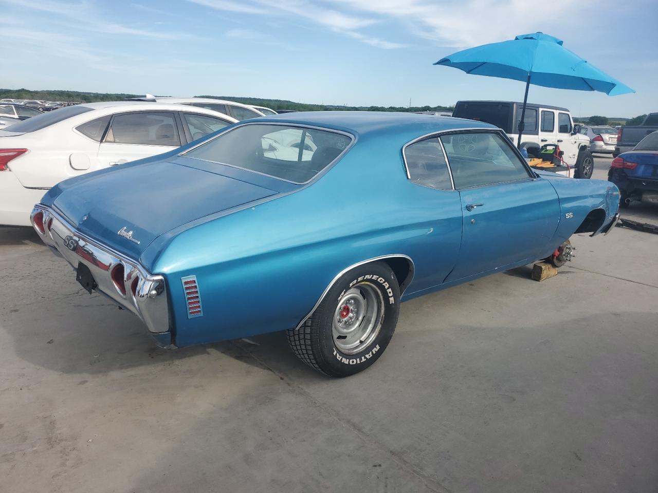 1971 Chevrolet Chevell SS For Sale in Grand Prairie, TX Lot 49047***