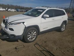 Jeep salvage cars for sale: 2016 Jeep Cherokee Limited