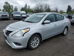 Nissan salvage cars for sale: 2015 Nissan Versa S