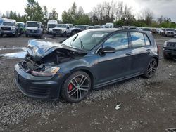 Volkswagen salvage cars for sale: 2017 Volkswagen GTI S/SE