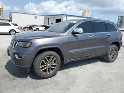 Jeep salvage cars for sale: 2017 Jeep Grand Cherokee Limited