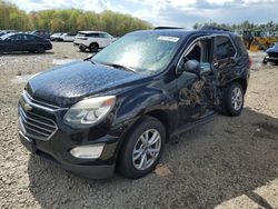 Salvage cars for sale from Copart Windsor, NJ: 2016 Chevrolet Equinox LT