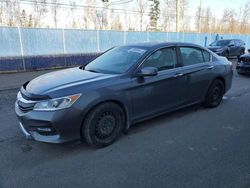 Salvage cars for sale from Copart Moncton, NB: 2017 Honda Accord EXL