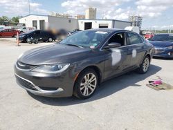 Chrysler 200 Limited salvage cars for sale: 2016 Chrysler 200 Limited