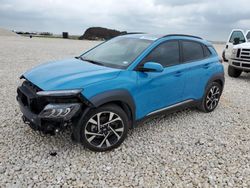 Salvage cars for sale from Copart Temple, TX: 2023 Hyundai Kona Limited