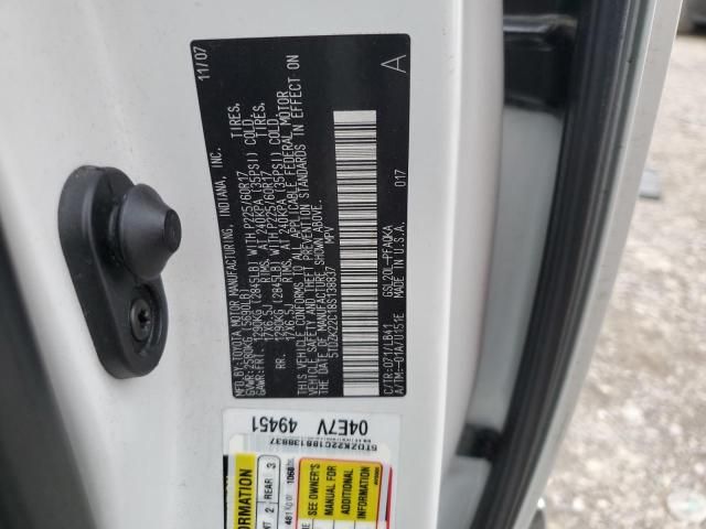 2008 Toyota Sienna XLE