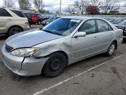 Salvage cars for sale from Copart Moraine, OH: 2005 Toyota Camry LE