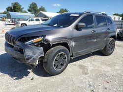 Jeep salvage cars for sale: 2018 Jeep Cherokee Trailhawk