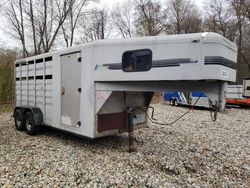 Featherlite Mfg Inc salvage cars for sale: 1998 Featherlite Mfg Inc Horse Trailer