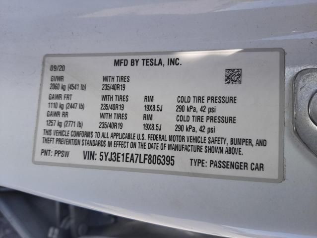 2020 Tesla Model 3