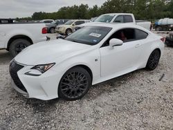 Vehiculos salvage en venta de Copart Houston, TX: 2015 Lexus RC 350