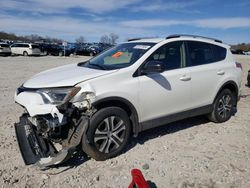 Salvage cars for sale from Copart West Warren, MA: 2016 Toyota Rav4 LE