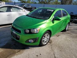 Chevrolet Vehiculos salvage en venta: 2014 Chevrolet Sonic LT