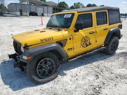 Vehiculos salvage en venta de Copart Loganville, GA: 2020 Jeep Wrangler Unlimited Sport