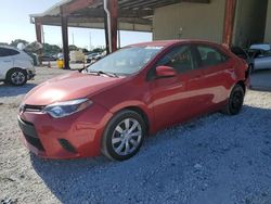 Vehiculos salvage en venta de Copart Homestead, FL: 2015 Toyota Corolla L