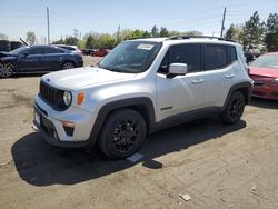 Jeep Renegade Latitude Vehiculos salvage en venta: 2020 Jeep Renegade Latitude