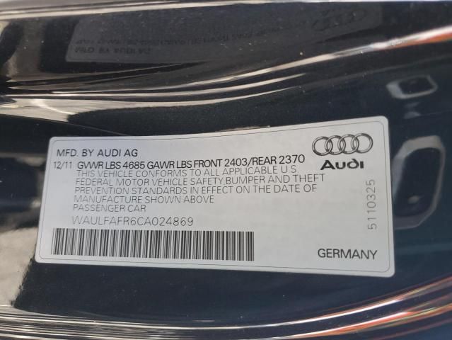 2012 Audi A5 Premium Plus