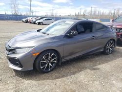 Salvage cars for sale from Copart Moncton, NB: 2018 Honda Civic SI