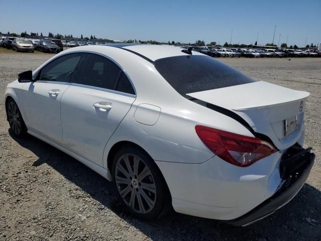 2018 Mercedes-Benz CLA 250